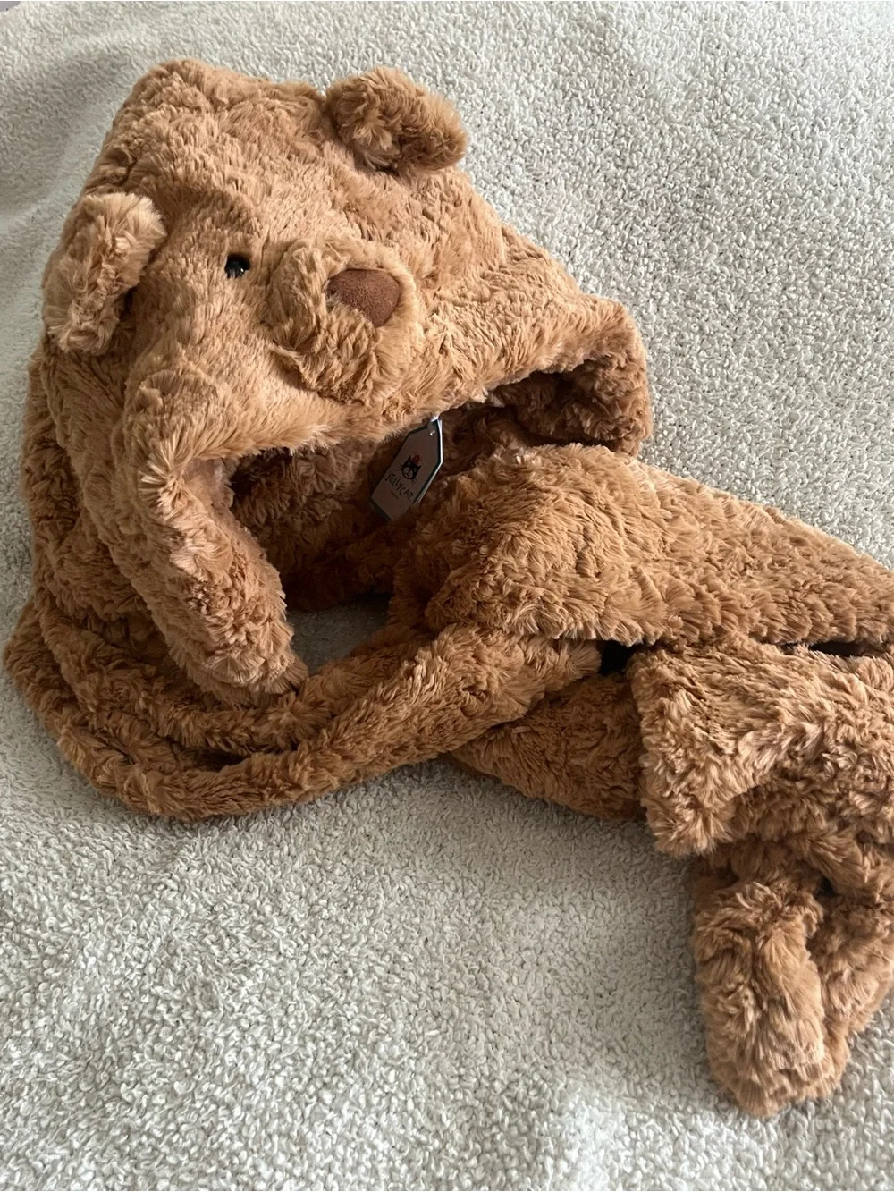 Jellycat Bartholomew Bundlesnug Hood